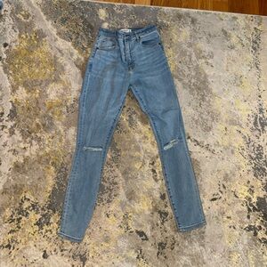 Abercrombie & Fitch Light Blue Skinny Jeans